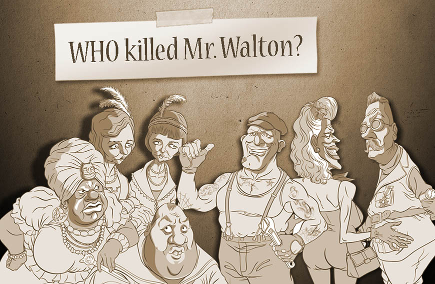 Awkward Guests: The Walton Case társasjáték rendelés, bolt, webáruház
